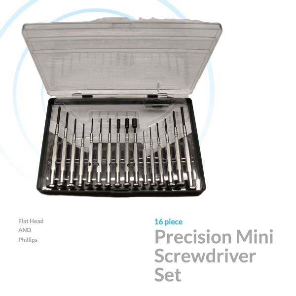 Precision 16-Piece Mini Screwdriver Kit - Image 2