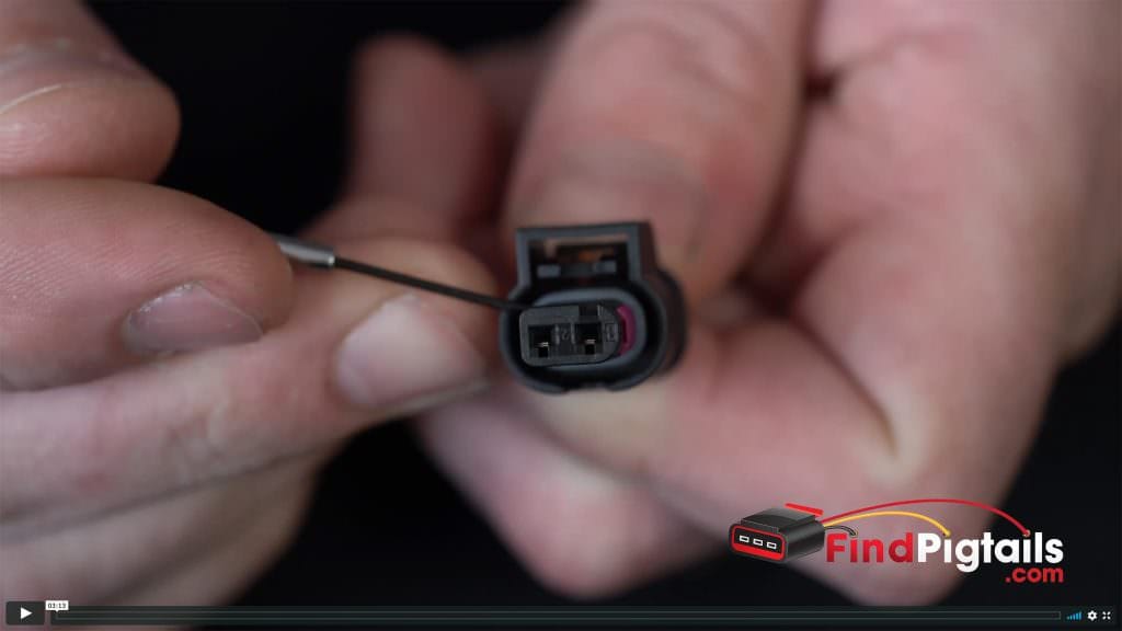 How To Remove Wire Pins From PushIn Automotive Connector