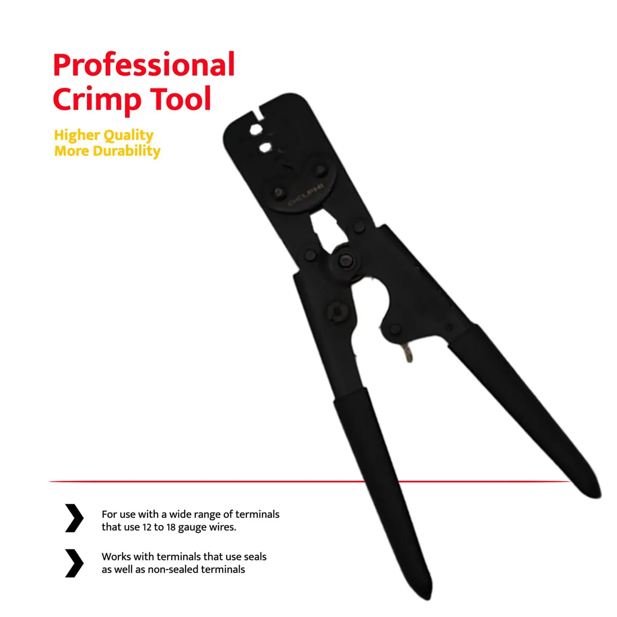 Professional Crimp Tool – For 12–18 Gauge Terminals - Image 2