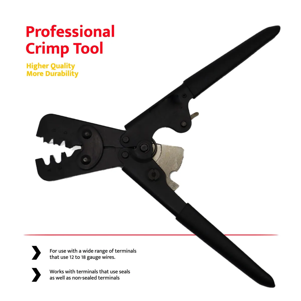 Professional Crimp Tool – For 12–18 Gauge Terminals - Image 3