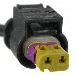 A15B2 is a 2-pin automotive connector which serves at least 11 functions for 1+ vehicles.