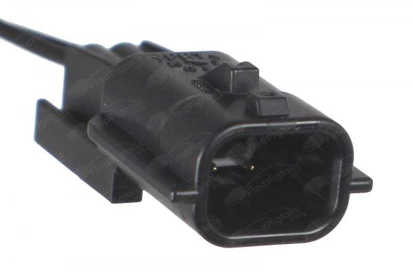 A16B2 is a 2-pin automotive connector which serves at least 100 functions for 1+ vehicles.