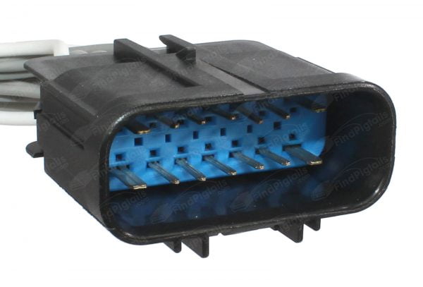 A25C14 is a 14-pin automotive connector which serves at least 1 functions for 1+ vehicles.