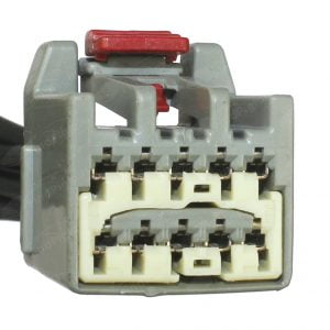 B42A10 is a 10-pin automotive connector which serves at least 1 functions for 1+ vehicles.