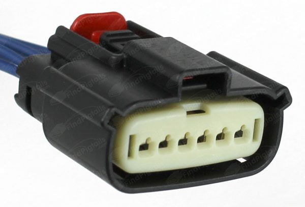 B71C6 is a 6-pin automotive connector which serves at least 26 functions for 1+ vehicles.