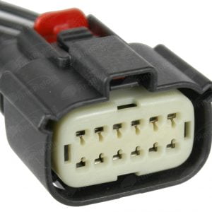 B75A12 is a 12-pin automotive connector which serves at least 101 functions for 1+ vehicles.