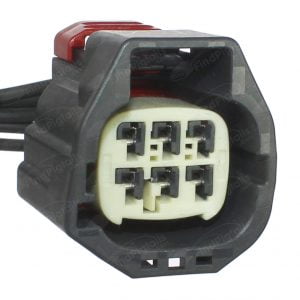 B87C6 is a 6-pin automotive connector which serves at least 37 functions for 0+ vehicles.