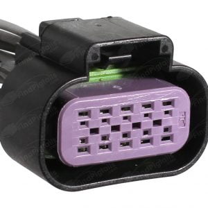 C15E10 is a 10-pin automotive connector which serves at least 9 functions for 1+ vehicles.