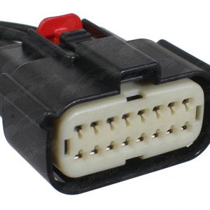 C16D16 is a 15-pin+ automotive connector which serves at least 140 functions for 18+ vehicles.