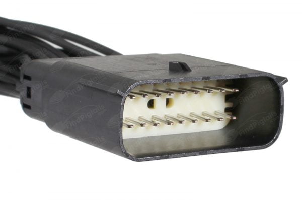 C21E20 is a 15-pin+ automotive connector which serves at least 11 functions for 2+ vehicles.