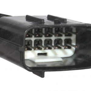 C34A12 is a 12-pin automotive connector which serves at least 25 functions for 1+ vehicles.