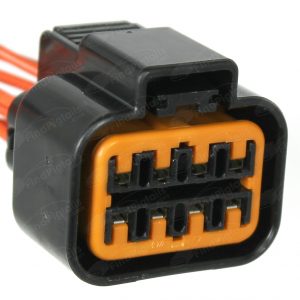 C72A8 is a 8-pin automotive connector which serves at least 25 functions for 1+ vehicles.