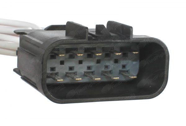 D15C10 is a 10-pin automotive connector which serves at least 1 functions for 1+ vehicles.