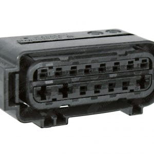 D25A15 is a 15-pin+ automotive connector which serves at least 5 functions for 0+ vehicles.