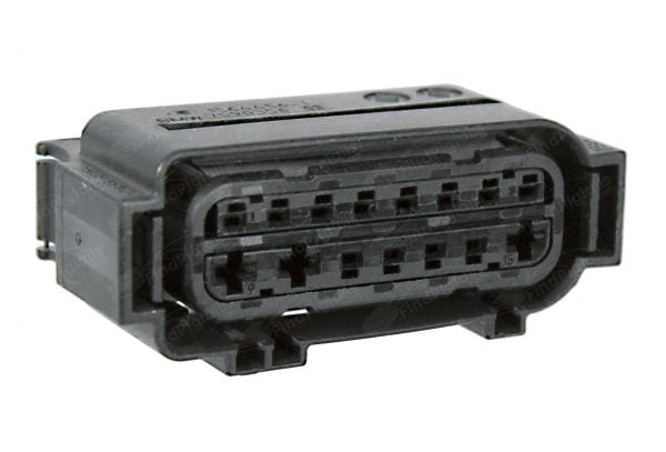 D25A15 is a 15-pin+ automotive connector which serves at least 5 functions for 0+ vehicles.