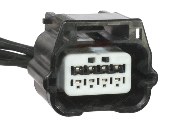 D53A8 is a 8-pin automotive connector which serves at least 11 functions for 1+ vehicles.