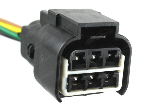 E12A6 is a 6-pin automotive connector which serves at least 1 functions for 1+ vehicles.