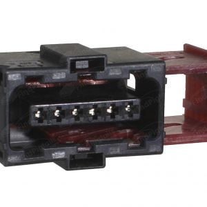E12E6 is a 6-pin automotive connector which serves at least 11 functions for 1+ vehicles.