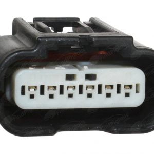 E13D6 is a 6-pin automotive connector which serves at least 72 functions for 1+ vehicles.