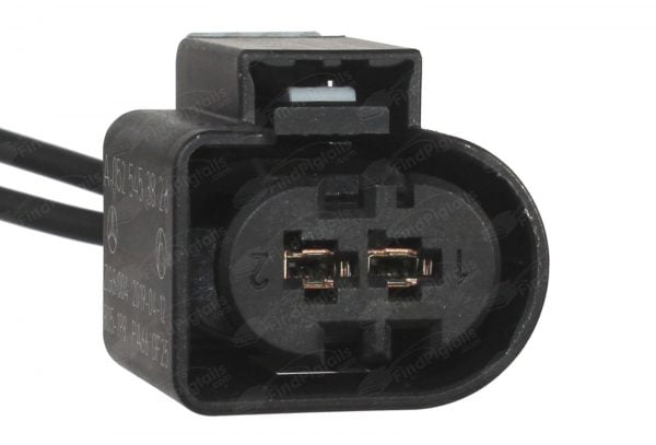E14B2 is a 2-pin automotive connector which serves at least 86 functions for 1+ vehicles.