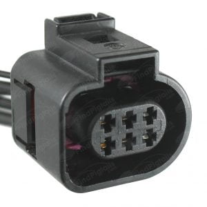 E15B6 is a 6-pin automotive connector which serves at least 4 functions for 1+ vehicles.