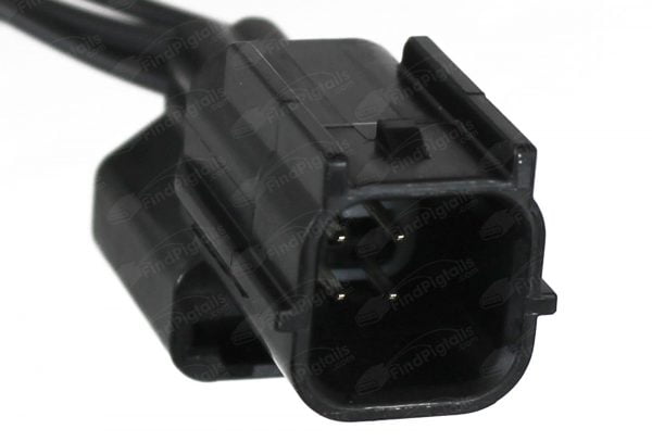 E21D4 is a 4-pin automotive connector which serves at least 3 functions for 1+ vehicles.