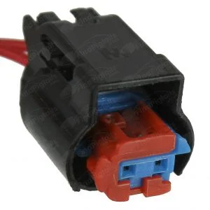 E24B2 is a 2-pin automotive connector which serves at least 6 functions for 1+ vehicles.