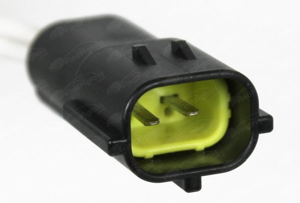 E31B2 is a 2-pin automotive connector which serves at least 3 functions for 1+ vehicles.