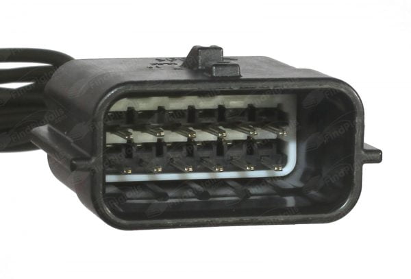 E33D12 is a 12-pin automotive connector which serves at least 29 functions for 1+ vehicles.
