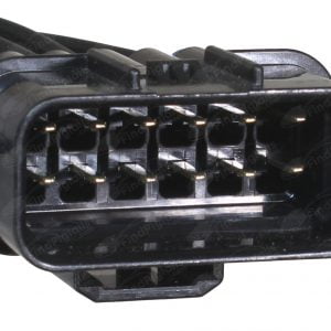 E53A12 is a 12-pin automotive connector which serves at least 3 functions for 1+ vehicles.