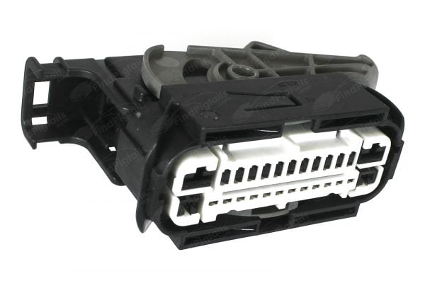 E72B38 is a 15-pin+ automotive connector which serves at least 4 functions for 1+ vehicles.
