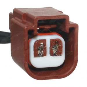 F15A2 is a 2-pin automotive connector which serves at least 3 functions for 1+ vehicles.