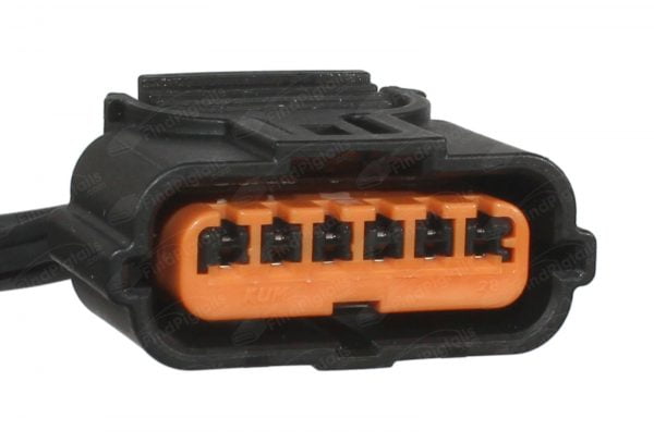 F26D6 is a 6-pin automotive connector which serves at least 56 functions for 1+ vehicles.