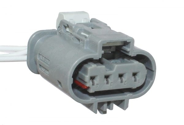F26E4 is a 4-pin automotive connector which serves at least 2 functions for 1+ vehicles.