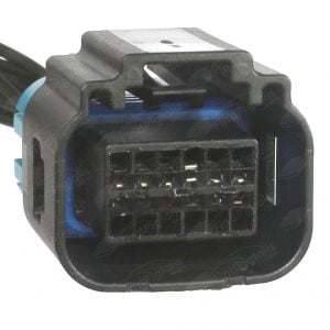 F31A12 is a 12-pin automotive connector which serves at least 57 functions for 1+ vehicles.