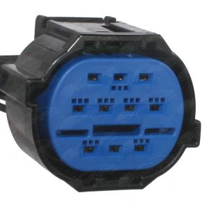 F34A10 is a 10-pin automotive connector which serves at least 34 functions for 8+ vehicles.