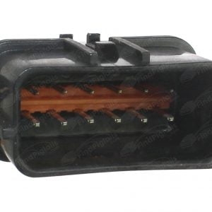 F34D12 is a 12-pin automotive connector which serves at least 5 functions for 4+ vehicles.