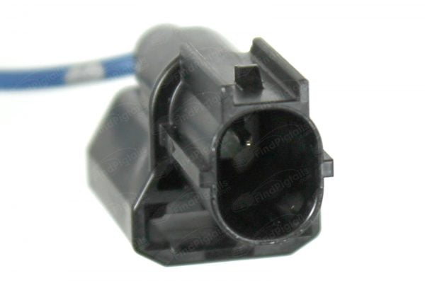 F52B1 is a 1-pin automotive connector which serves at least 3 functions for 1+ vehicles.