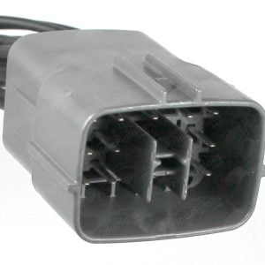 F53A14 is a 14-pin automotive connector which serves at least 24 functions for 1+ vehicles.