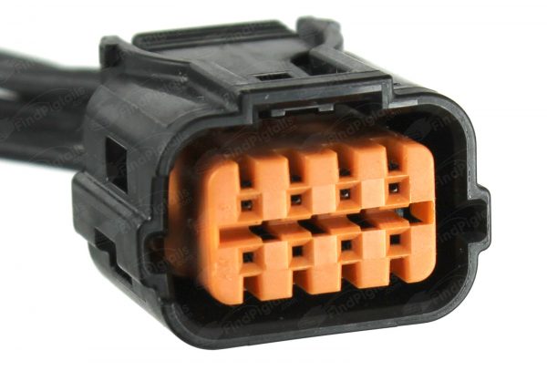 G11D8 is a 8-pin automotive connector which serves at least 43 functions for 1+ vehicles.
