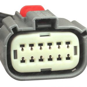 G35B12 is a 12-pin automotive connector which serves at least 6 functions for 1+ vehicles.