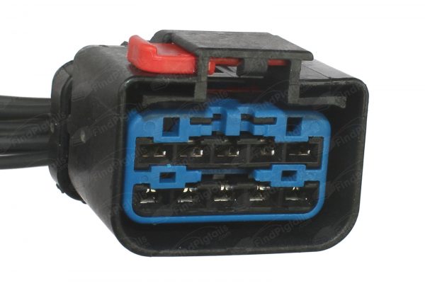 G62B10 is a 10-pin automotive connector which serves at least 23 functions for 1+ vehicles.