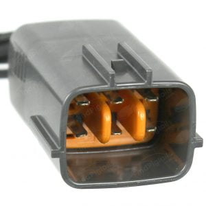 G71A6 is a 6-pin automotive connector which serves at least 14 functions for 1+ vehicles.