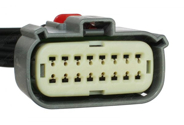 G75B16 is a 15-pin+ automotive connector which serves at least 1 function for 0+ vehicles.