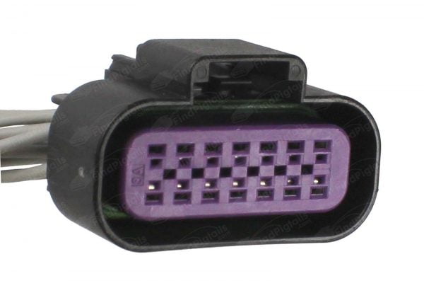 G85A14 is a 14-pin automotive connector which serves at least 1 functions for 1+ vehicles.