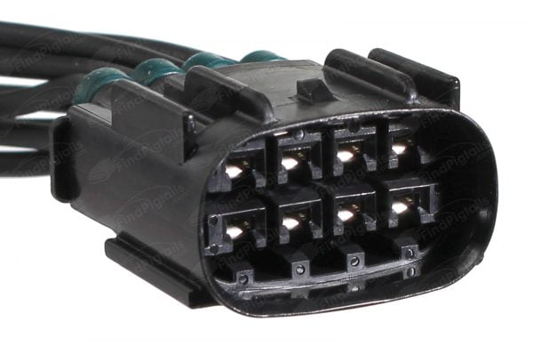 H34C8 is a 8-pin automotive connector which serves at least 1 functions for 1+ vehicles.