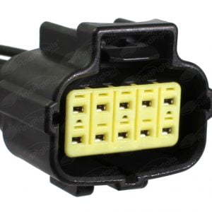H45A10 is a 10-pin automotive connector which serves at least 1 functions for 1+ vehicles.