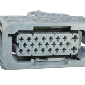 H62B23 is a 15-pin+ automotive connector which serves at least 4 functions for 1+ vehicles.