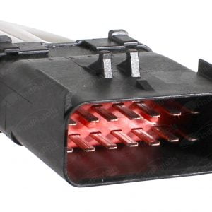 H63D14 is a 14-pin automotive connector which serves at least 2 functions for 1+ vehicles.