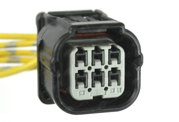 L24B6 is a 6-pin automotive connector which serves at least 1 functions for 1+ vehicles.